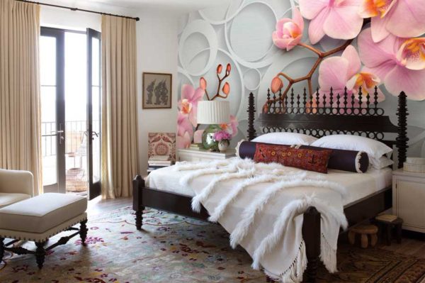 Фотообои в спальню с цветами - лучшее от Арт-Принт